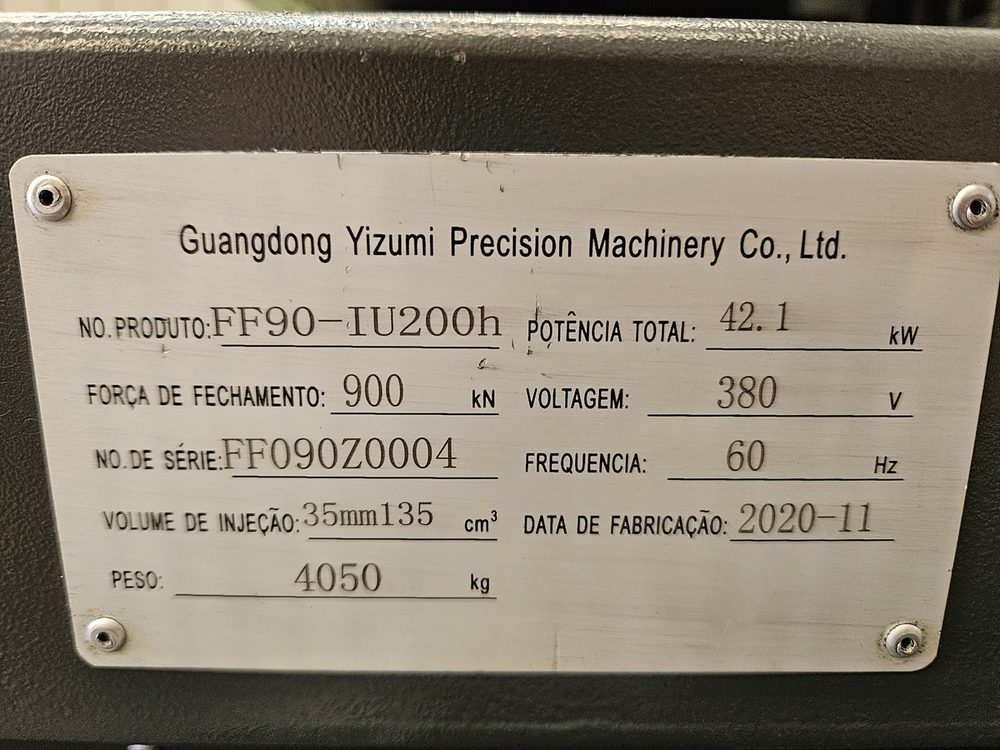 Injetora elétrica Yizumi FF90 disponível na Alltech Caxias (foto 12 de 12)